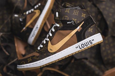 jordan 1 louis vuitton off white|louis vuitton jordan 1 custom.